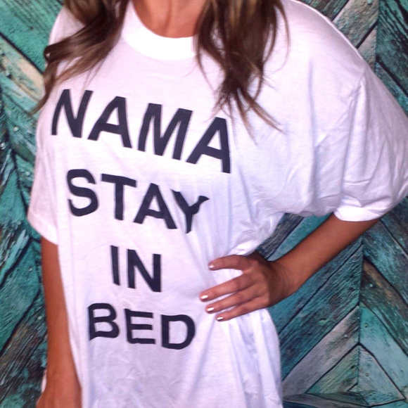 PLUS SZ SLEEP LOUNGE T-SHIRT TUNIC TOP STAY IN BED - Picture 1 of 2
